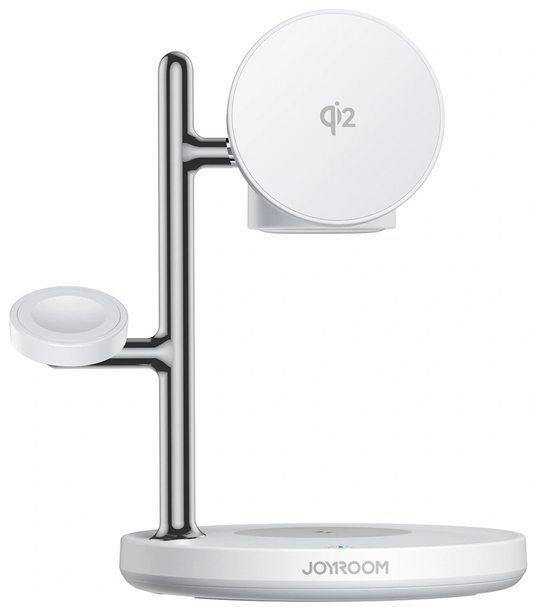 Caricabatterie Wireless Rete Joyroom JR-W23 3in1, 15W, 1.67A, Bianco