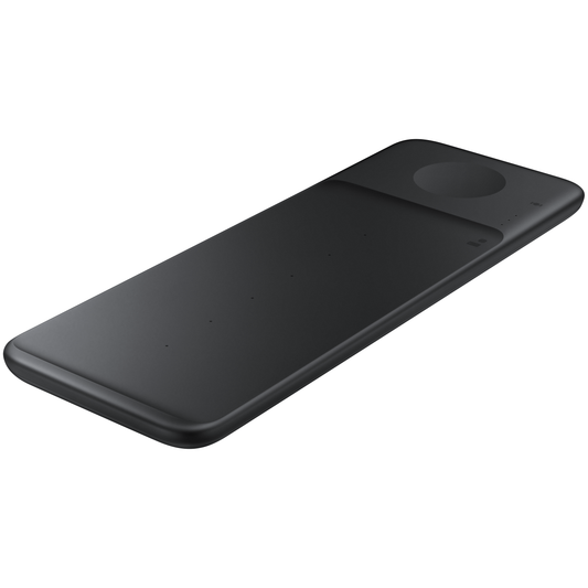 Caricatore Wireless Samsung Trio, 9W, 1A, Nero, Ricondizionato EP-P6300TBEGEU