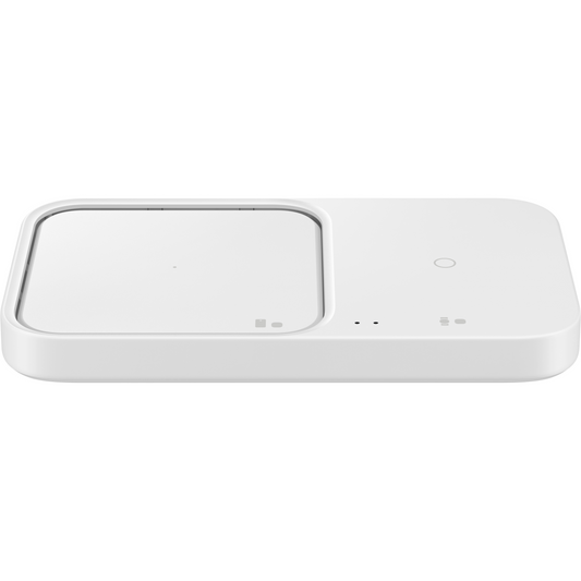 Caricatore Wireless da Rete Samsung Duo, 15W, 1.67A, Bianco, Ricondizionato EP-P5400BWEGEU