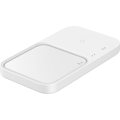 Caricabatterie di rete wireless Samsung Duo, 15W, 1,67A, bianco EP-P5400BWEGEU