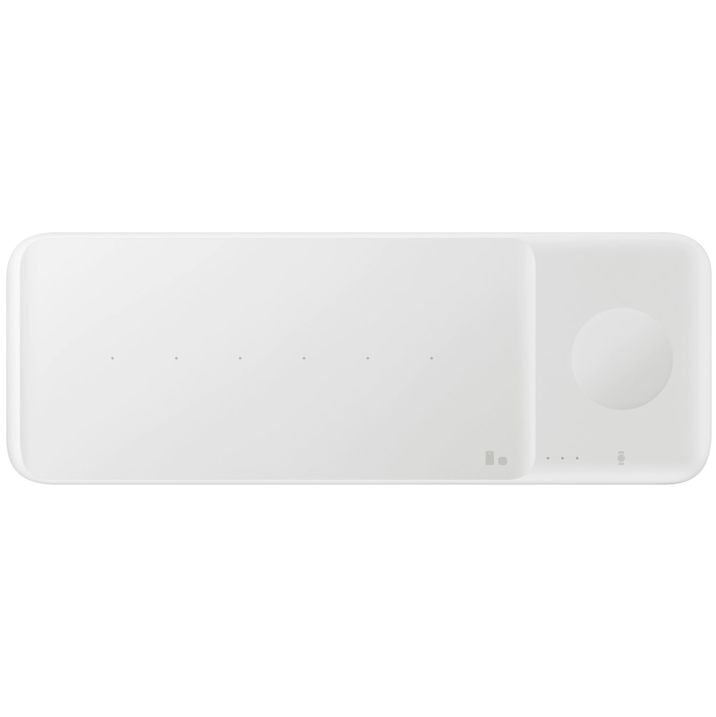 Caricatore di rete wireless Samsung Trio, 9W, 1A, bianco EP-P6300TWEGEU