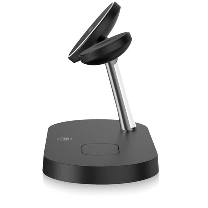 Caricatore Wireless Tech-Protect A12 3in1, 15W, 1.67A, Nero