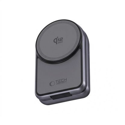 Tech-Protect A53 3in1 Wireless Network Charger, 25W, Gray