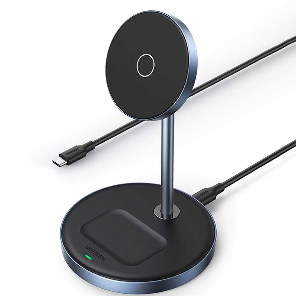 UGREEN CD317 2in1 Wireless Network Charger, 20W, 1.67A, Black
