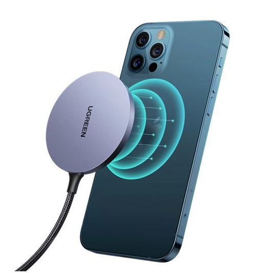 Caricabatterie Wireless UGREEN CD245, 15W, 1.67A, Grigio