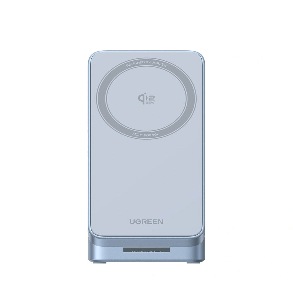 Caricatore Wireless da Rete UGREEN W757 (65901) 3in1, 25W, Blu