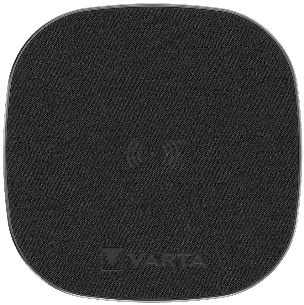 Caricabatterie di rete wireless Varta Pro, 15W, 1,67A, nero