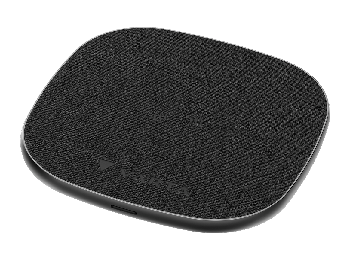 Caricabatterie di rete wireless Varta Pro, 15W, 1,67A, nero