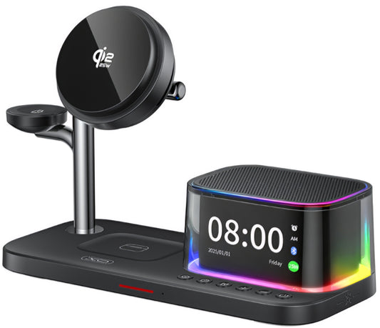 Caricatore da rete wireless XO Design CX045 3in1, 25W, Nero