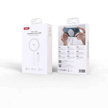 Wireless Network Charger XO Design JH025, 25W, 1.67A, White