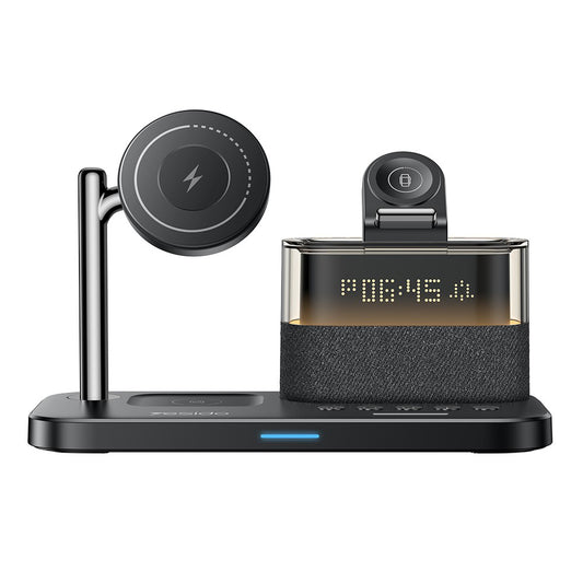 Caricabatterie Wireless Yesido DS37 Display 3in1, 25W, 1.67A, Nero