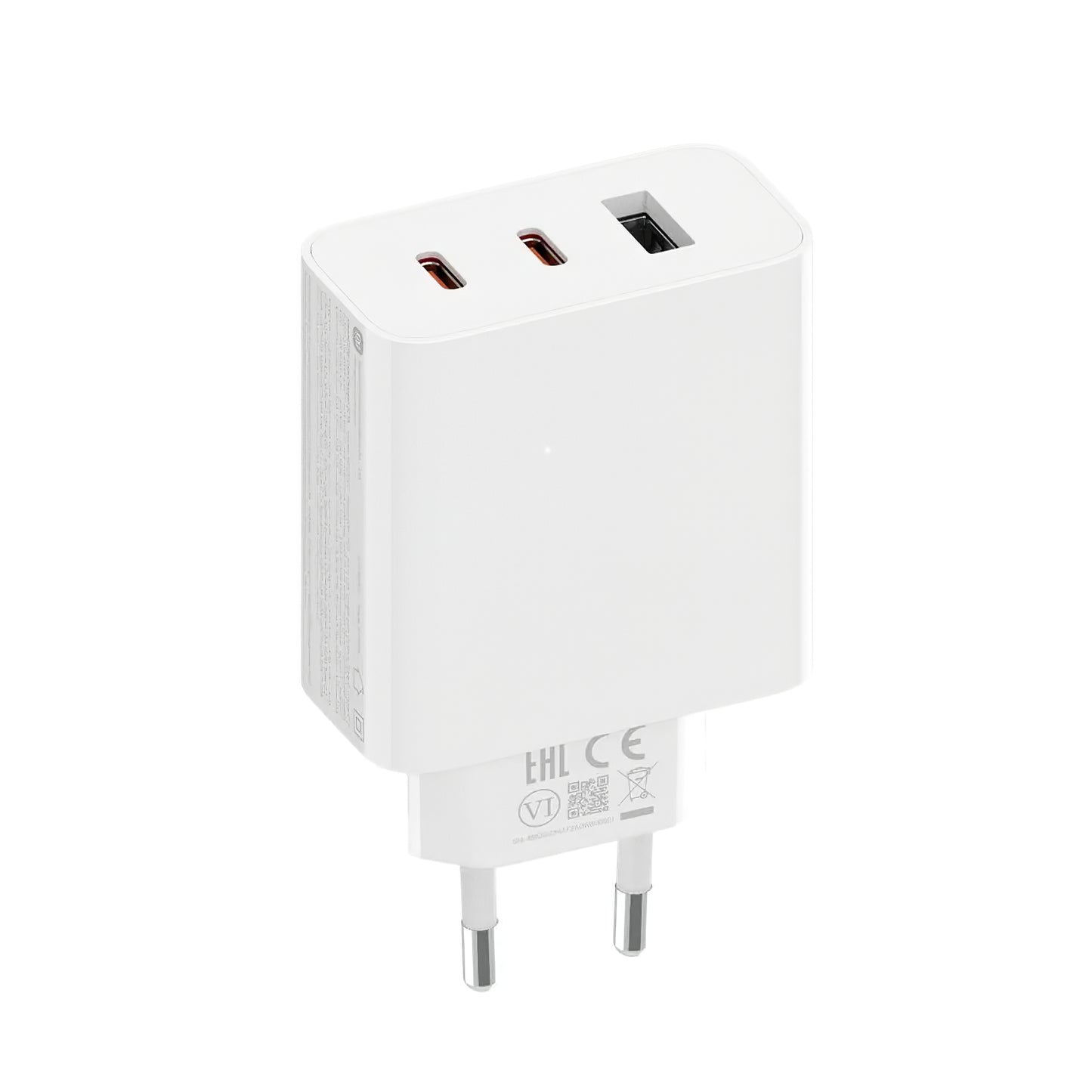 Caricatore di rete Xiaomi 2C1A GaN, 67W, 3A, 1 x USB-A - 2 x USB-C, bianco 