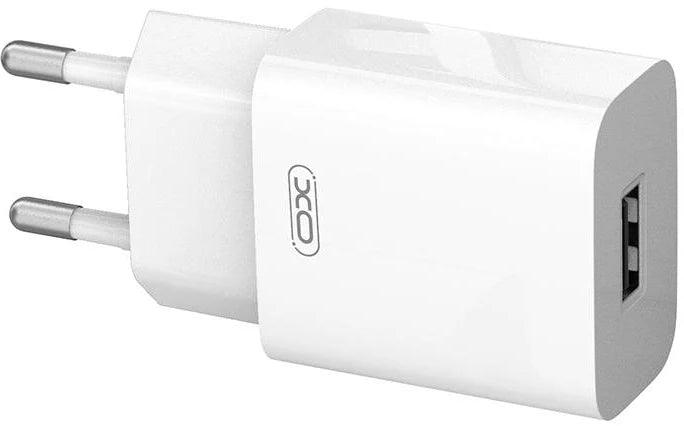 Caricabatterie Rete XO Design L99, 12W, 2.4A, 1 x USB-A, Bianco