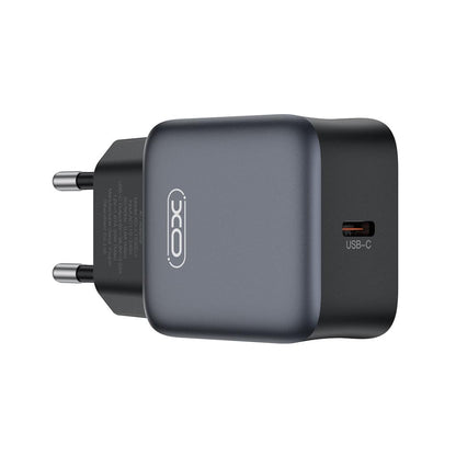 Caricabatterie Rete XO Design L155, 30W, 3A, 1 x USB-C, Nero
