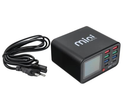 Caricabatterie Stazione MaAnt Dianba Mini, 75W, 2 x USB-C - 6 x USB-A, Nero