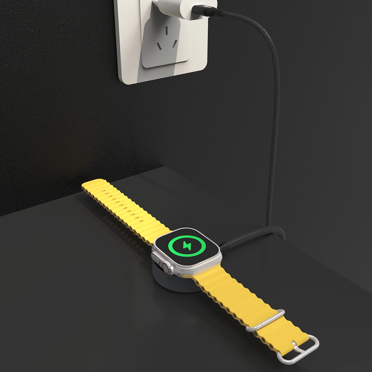 Caricatore Wireless Dudao A12C per Apple Watch Series, Nero