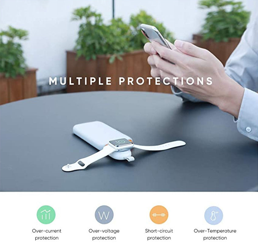 Caricabatterie Wireless UGREEN per Apple Watch Series, Bianco