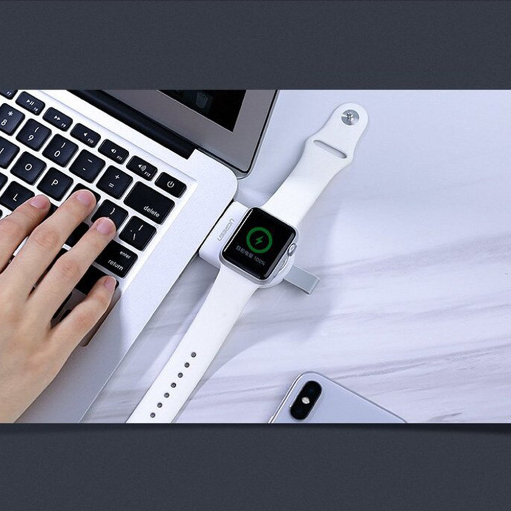 Caricabatterie Wireless UGREEN per Apple Watch Series, Bianco