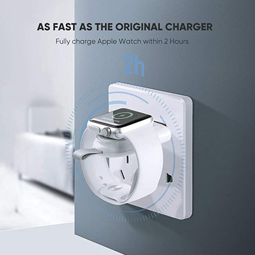 Caricabatterie Wireless UGREEN per Apple Watch Series, Bianco