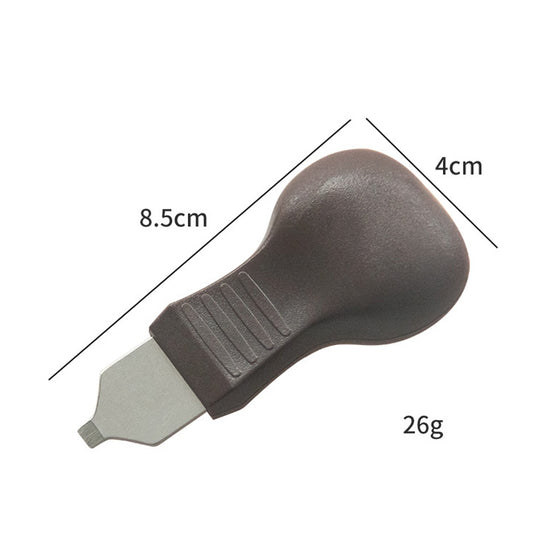 Strumento Metallico OEM Lama Stretta per Coperchi Orologi, Marrone