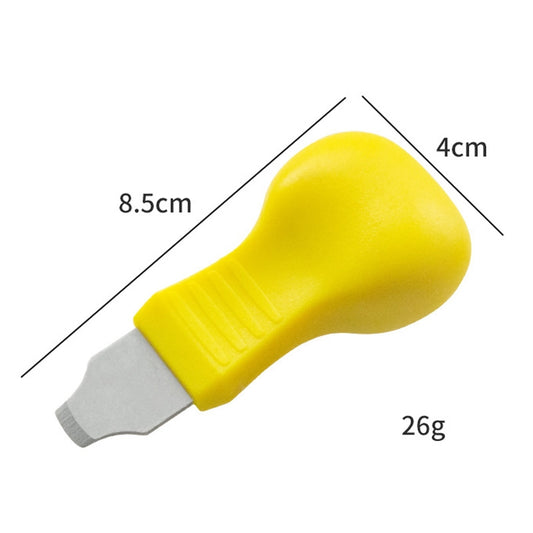 Strumento Metallico OEM Wide Blade per Coperchi Orologi, Giallo