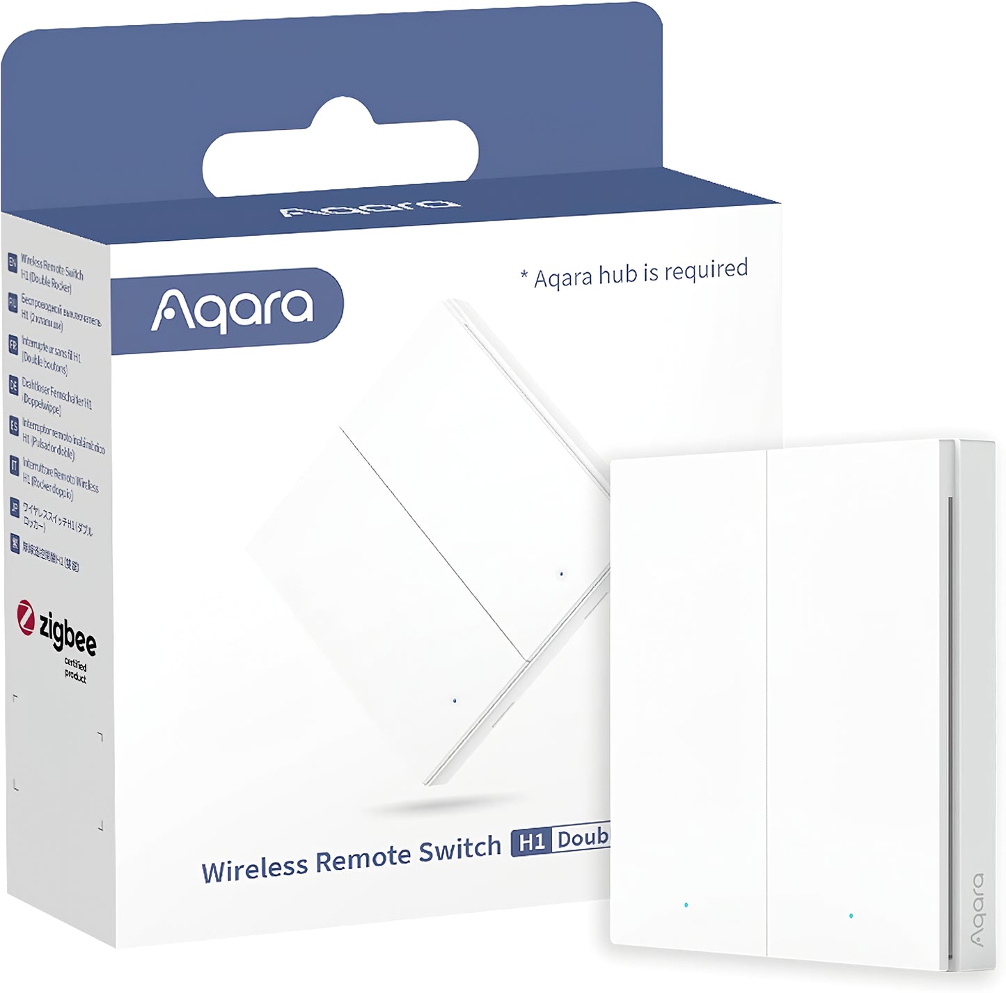 Interruttore AQARA H1 (doppio bilanciere), Wi-Fi