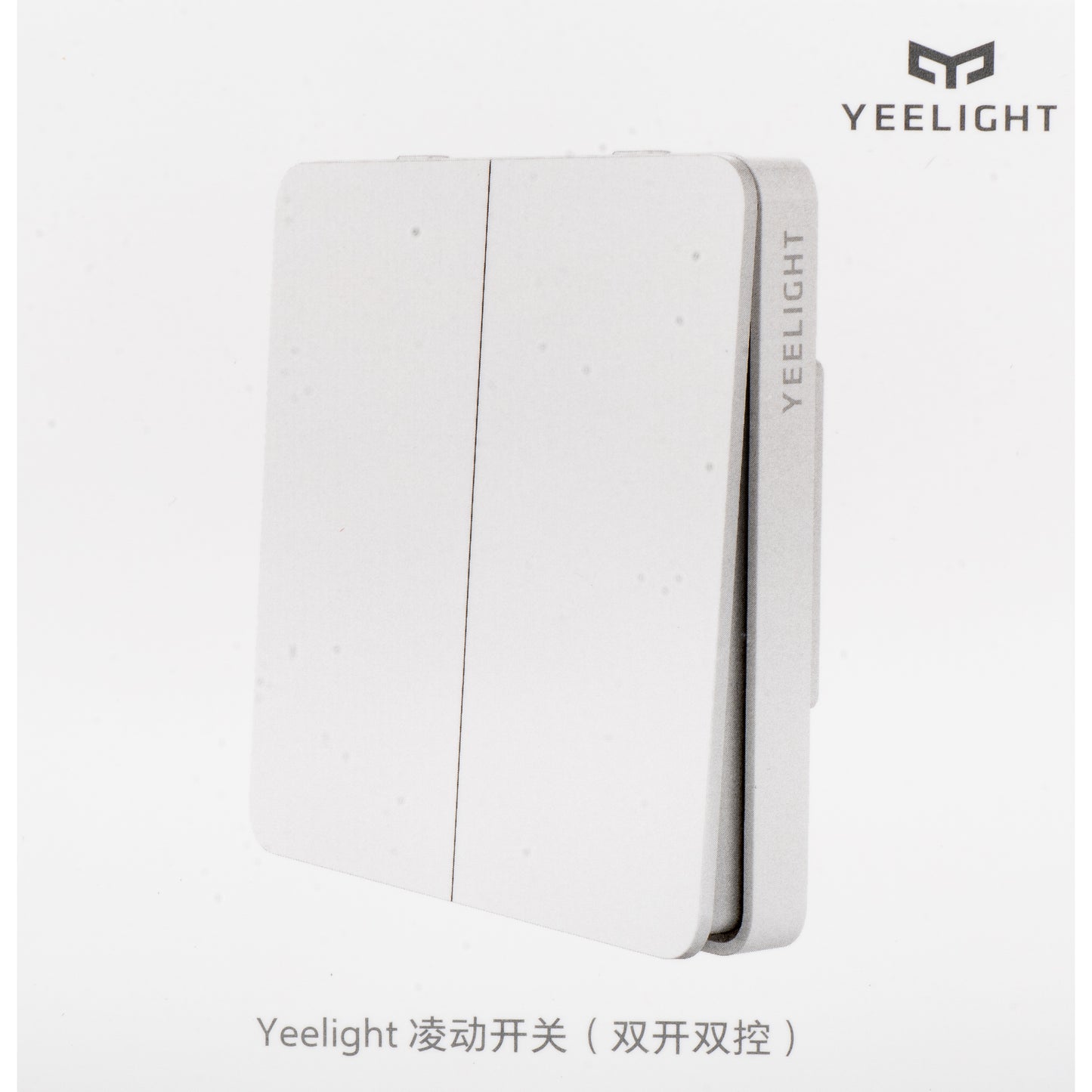 Interruttore Yeelight, Wi-Fi, 2 pulsanti, bianco YLKG13YL 