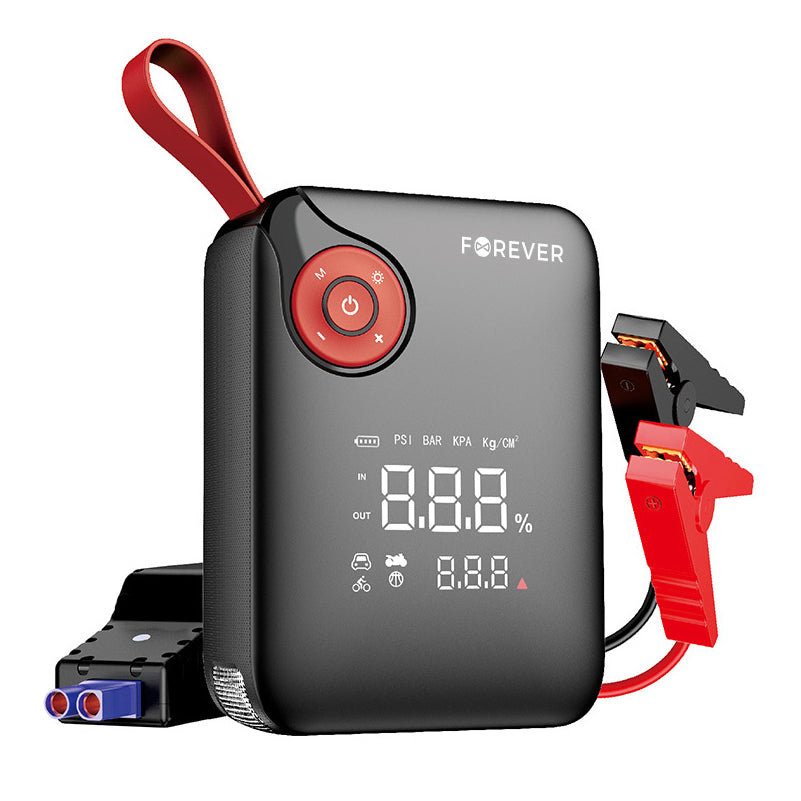 Avviatore di emergenza Auto Forever JS-400, 4in1, rosso