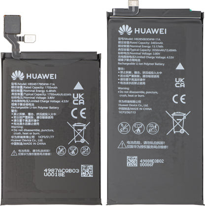 Kit Batteria HB2856B3EWW-11A + HB245179EWW-11A per Huawei Mate X7 Service Pack e Strumenti di Servizio Dedicati