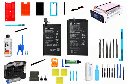 Kit Batteria HB2856B3EWW-11A + HB245179EWW-11A per Huawei Mate X7 Service Pack e Strumenti di Servizio Dedicati
