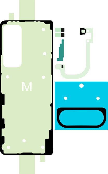 Kit Adesivo Coperchio Batteria Samsung Galaxy Z Fold5 F946, Service Pack GH81-24686A