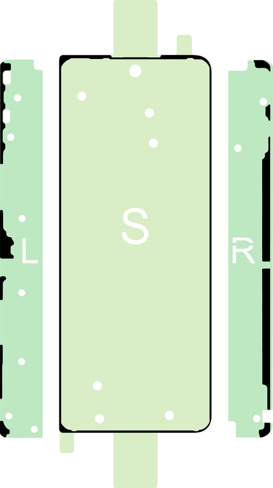 Kit Adesivo Display Samsung Galaxy Z Fold4 F936, Sub Outer, Service Pack GH82-29454A