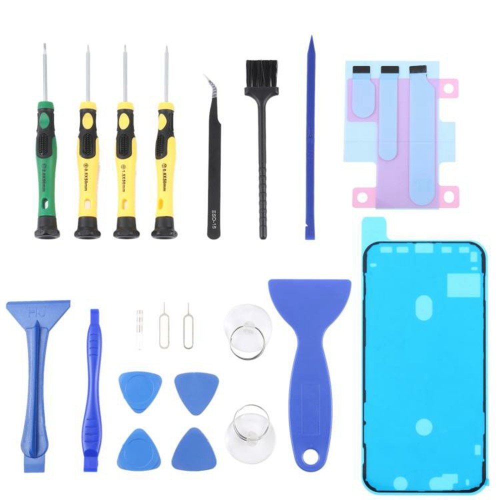 Kit di Riparazione Jiafa JF-8182 per sostituzione Batteria Apple iPhone 16 Pro, 21in1