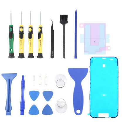 Kit di Riparazione Jiafa JF-8182 per sostituzione Batteria Apple iPhone 17 Pro Max, 21in1