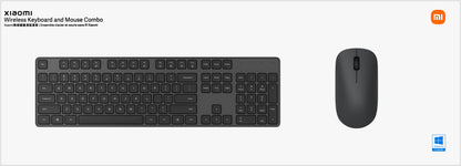 Xiaomi Combo Wireless Mouse Keyboard Kit, Black BHR6100GL