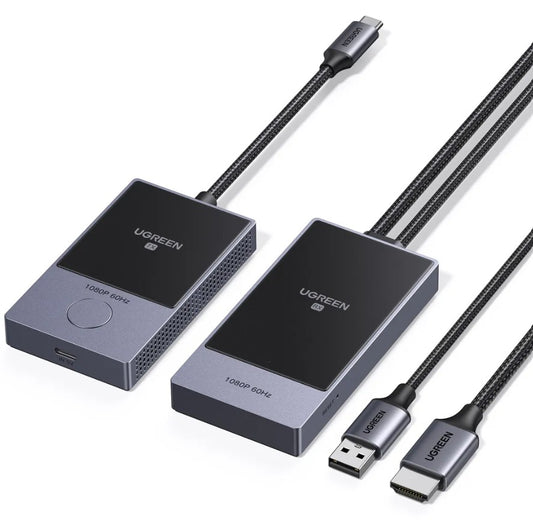 Extender Wireless HDMI UGREEN CM737, 1080P, Grigio