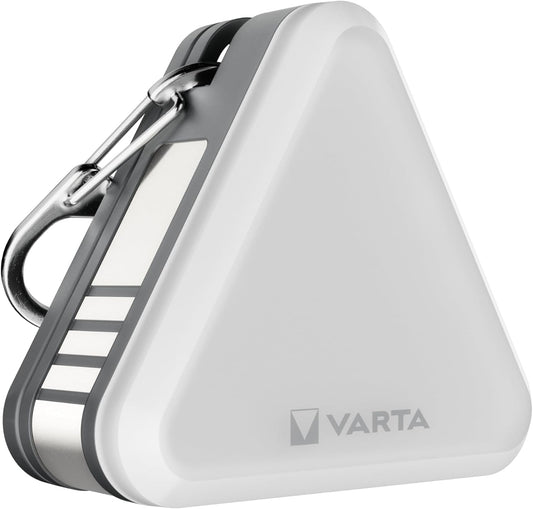 Lampada LED Portachiavi Varta Magnetic Safety Light, 25lm, Argento