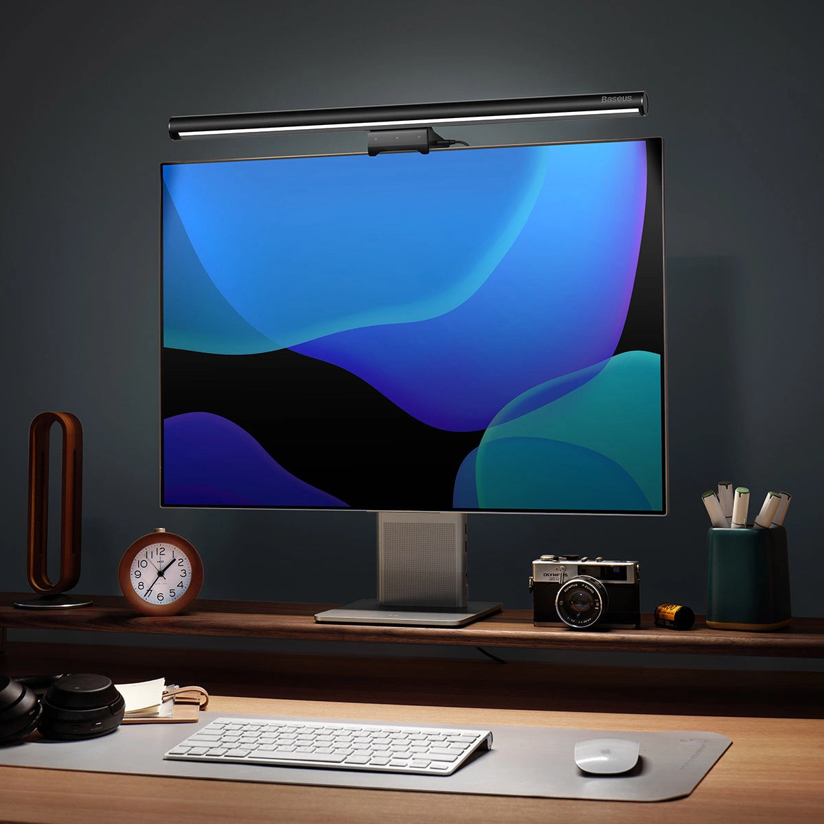 Lampada LED per Monitor Baseus i-Wok2, 2700K - 6500K, Nera DGIW000101