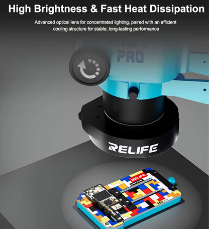 Lampada Relife RL-033E per Microscopio, Nera