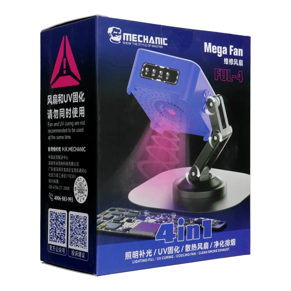 Estrattore di Fumo Mechanic FUL-4, 4in1