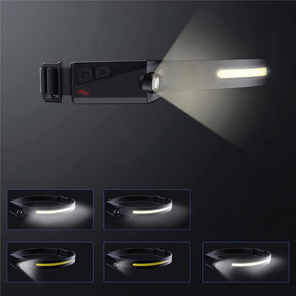 Torcia Frontale LED WZK WLC-1200, 350lm, IPX4