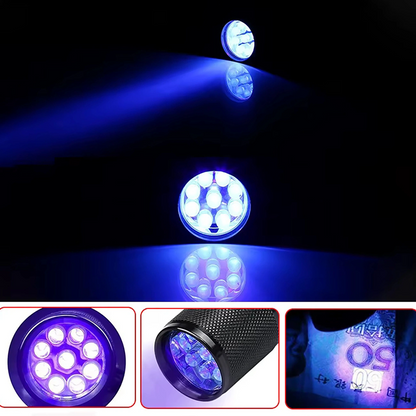 Torcia UV LED WZK WLD-9L, IP65