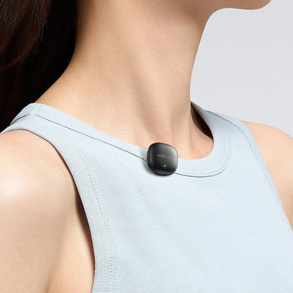 Lavalier Acefast R1, USB-C, Set 2 pezzi, Nero