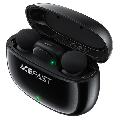 Lavalier Acefast R2, USB-C, Set 2 pezzi, Nero