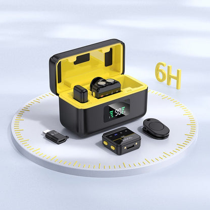 Lavalier HOCO L17, USB-C / Lightning, Set 2 Pezzi, Nero