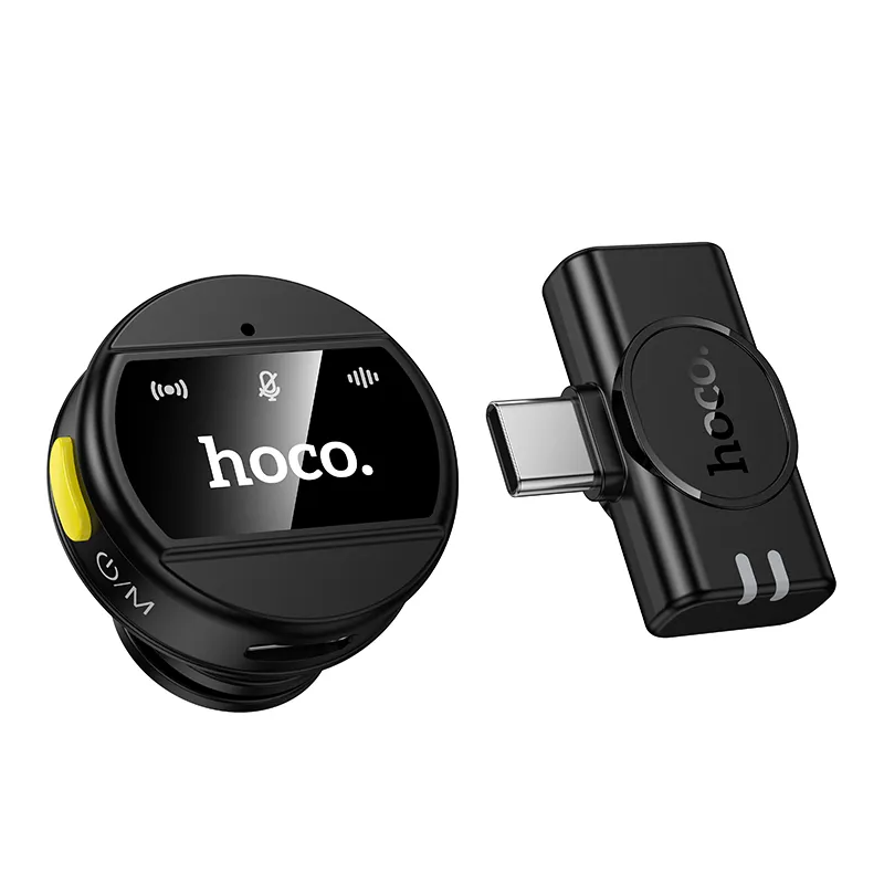 Lavaliera HOCO L21, USB-C, Nera