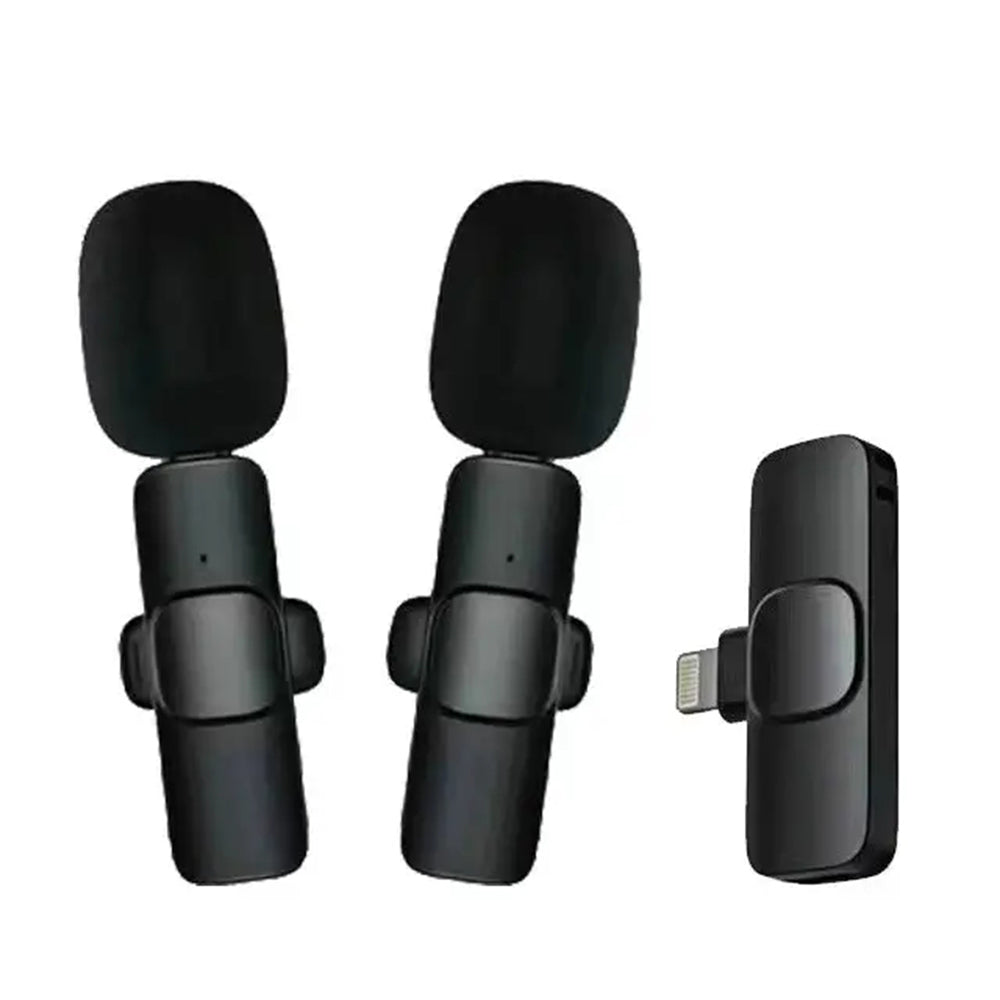 Lavalier Techsuit LW1, Lightning, Set 2 pezzi, Nero