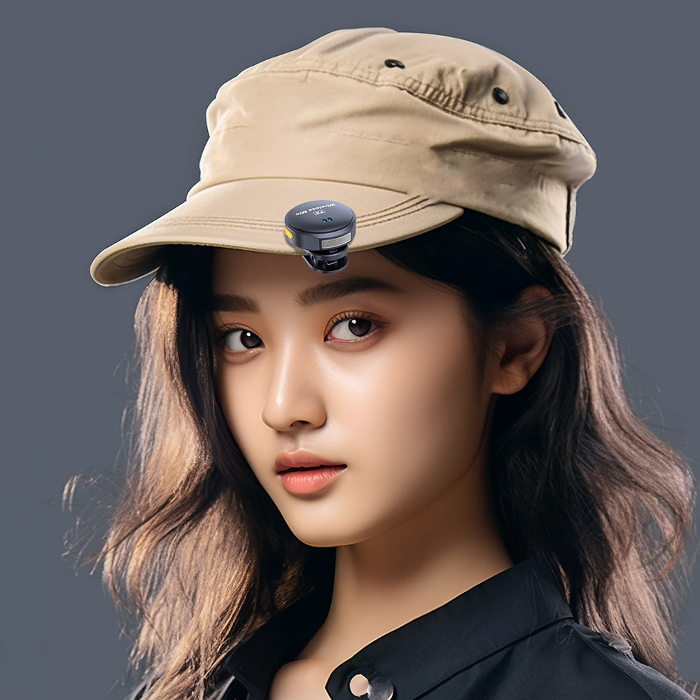 Lavalier Techsuit LW5, USB-C, Set 2 pezzi, Nero