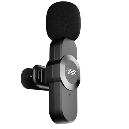 Lavaliera XO Design MC14 Dual, USB-C / Lightning, Set 2 pezzi, Nera