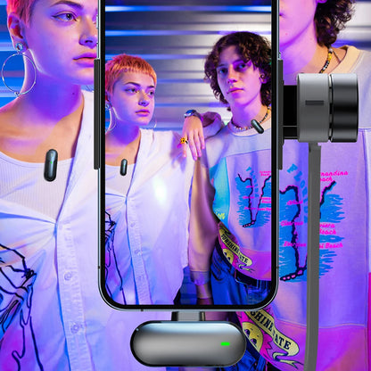 Lavalier Yesido KR17, USB-C, Set 2 pezzi, Nero